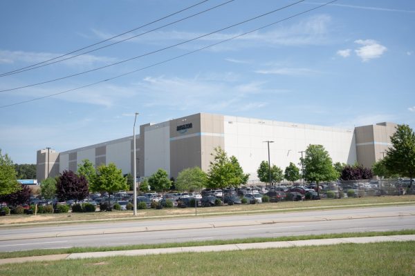 North Carolina has the lowest percentage of unionized workers (1.5%) and is also one of the worst states in the country for unionization. It is what is known as a “right-to-work” state, with very limited protections for unions and workers’ wages. RDU1 warehouse in Garner, NC.